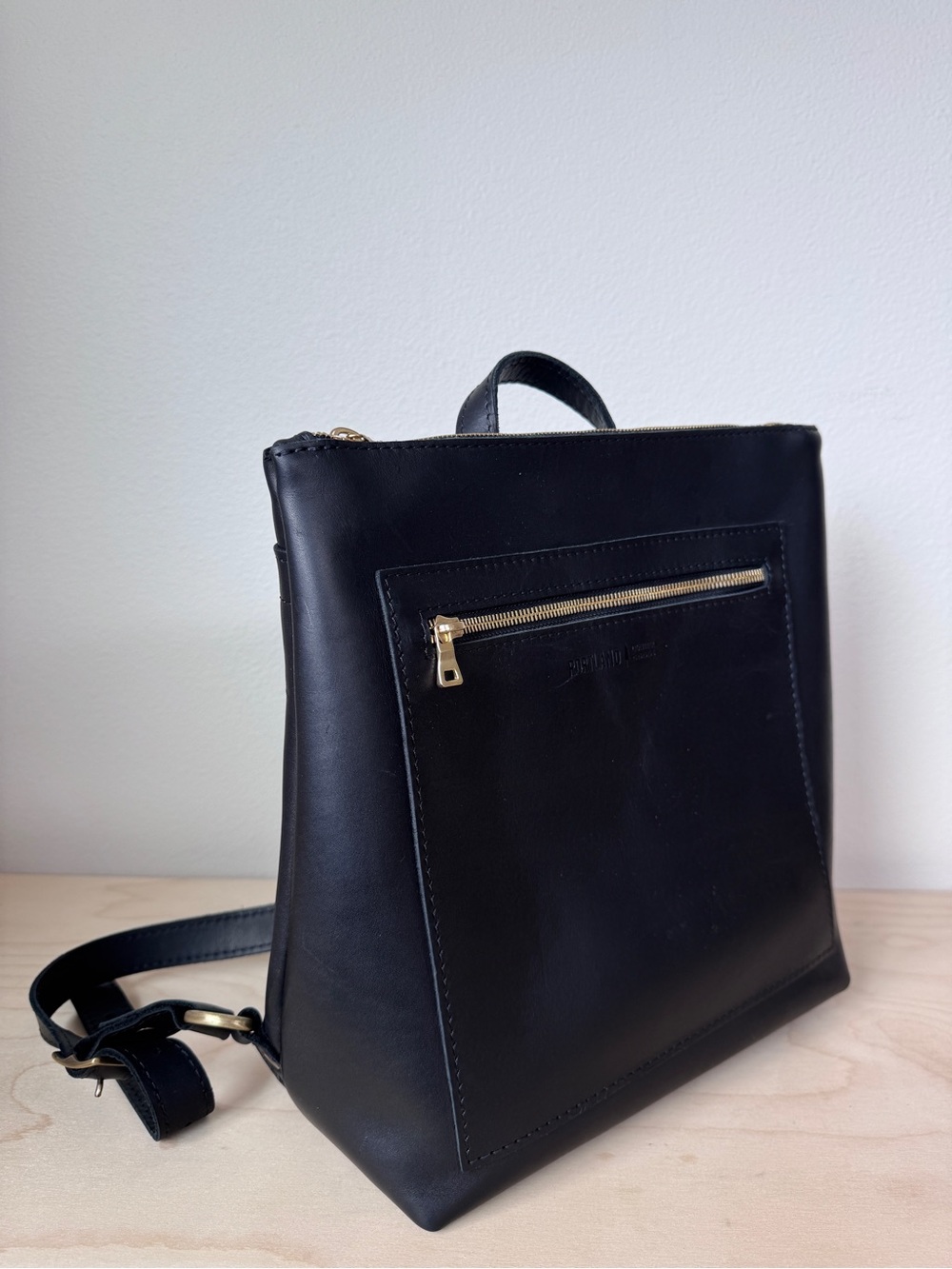 Black Tote Backpack | Portland Leather